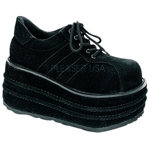 Koženka 9 cm TEMPO-08 Platformě Gothic Boty Pánské