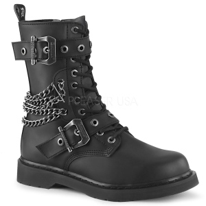 Vegan BOLT-250 demonia kozačky - unisex vojenské boty