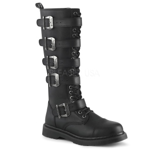 Vegan BOLT-425 demonia kozačky - unisex vojenské boty
