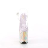 20 cm FLAMINGO-808CRF Boty na podpatku pro tanec na tyči