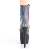 Duha 18 cm ADORE-1020REFL pole dance kotnikové kozačky