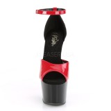 Dvoubarevný 18 cm ADORE-789 Boty na platformě a podpatku