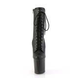 ENCHANT-1040PK 19 cm pleaser kozačky na vysoké podpatky vegan