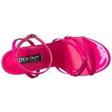 Fuchsia 15 cm DOMINA-108 Muži botách na vysokém podpatku