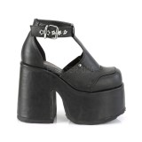 Koženka 13 cm Demonia CAMEL-103 Platformě boty