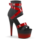 Koženka 18 cm ADORE-700-15 pleaser sandály na platformě
