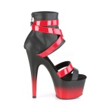 Koženka 18 cm ADORE-700-15 pleaser sandály na platformě