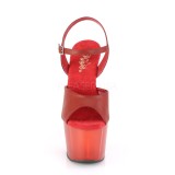 Koženka 18 cm ADORE-709T pleaser sandály na platformě