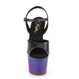 Koženka 18 cm SKY-309BP pleaser sandály na platformě