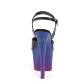 Koženka 18 cm SKY-309BP pleaser sandály na platformě