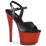 Koženka 18 cm SKY-309T pleaser sandály na platformě