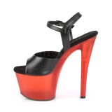 Koženka 18 cm SKY-309T pleaser sandály na platformě