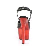 Koženka 18 cm SKY-309T pleaser sandály na platformě