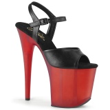 Koženka 20 cm FLAMINGO-809T pleaser boty na vysoké podpatky