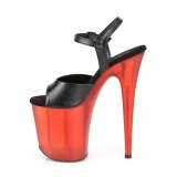 Koženka 20 cm FLAMINGO-809T pleaser boty na vysoké podpatky