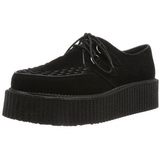 Koženka 5 cm CREEPER-502S Platformě Creepers Boty Pánské