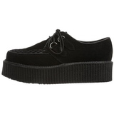 Koženka 5 cm CREEPER-502S Platformě Creepers Boty Pánské