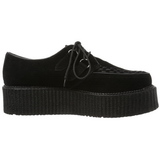 Koženka 5 cm CREEPER-502S Platformě Creepers Boty Pánské