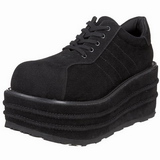 Koženka 9 cm TEMPO-08 Platformě Gothic Boty Pánské