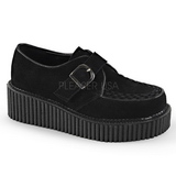 Koženka CREEPER-118 Platformě Creepers Boty Dámské