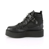Koženka V-CREEPER-566 Platformě Creepers Kozačky Pánské