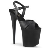Koženka platformě 20 cm FLAMINGO-816 pleaser vysoké podpatky