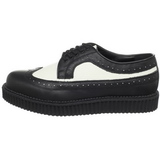 Kůže 2,5 cm CREEPER-608 Platformě Creepers Boty Pánské