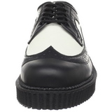 Kůže 2,5 cm CREEPER-608 Platformě Creepers Boty Pánské