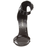 Lakovaná 13 cm Pleaser AMUSE-10 sandály na vysokém podpatku