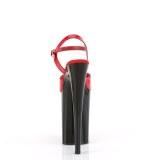 Lakovaná 23 cm INFINITY-909-2 pleaser vysoké podpatky na platformě