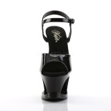 Lakovaná Kůže 18 cm MOON-709SK Platformě Vysoké Podpatky