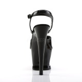 Lakovaná Kůže 18 cm MOON-709SK Platformě Vysoké Podpatky