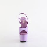 Levandule platformě 18 cm ADORE-709 pleaser vysoké podpatky