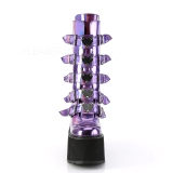Nachový Hologram 14 cm SWING-230 kozačky cyberpunk na platformy