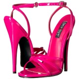 Pink 15 cm Devious DOMINA-108 sandály na vysokém podpatku