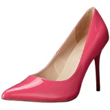 Pink Lakované 10 cm CLASSIQUE-20 Lodičky Dámské Stiletto Podpatků