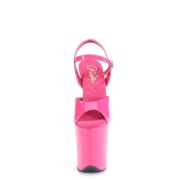 Pink platformě 20 cm FLAMINGO-809 pleaser vysoké podpatky