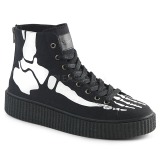 Plátno 4 cm SNEEKER-252 sneakers creepers boty panske