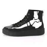 Plátno 4 cm SNEEKER-252 sneakers creepers boty panske