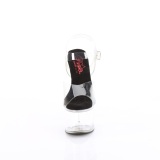 Průhledný 18 cm PASSION-708 Boty na podpatku pro tanec na tyči