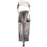 Průhledný 23 cm Pleaser INFINITY-908 Vysoké Podpatky Platformě