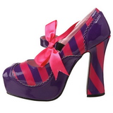 Růžový Nachový 13 cm KITTY-32 dámské boty na vysokém podpatku