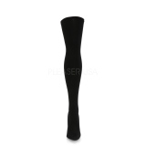 Stretch Nylon 12,5 cm COURTLY-3005 Vysoké Kozačky Nad Kolena