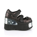 Vegan 11,5 cm Demonia KERA-13 platformě gothic boty