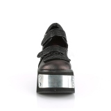 Vegan 11,5 cm Demonia KERA-13 platformě gothic boty