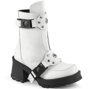 Vegan 7 cm Demonia BRATTY-56-2 Platformě boty na tlustém podpatku