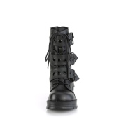 Vegan 7 cm DemoniaCult BRATTY-118 Platformě boty na tlustém podpatku