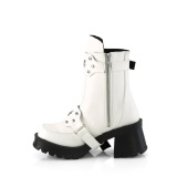 Vegan 7 cm DemoniaCult BRATTY-56-2 Platformě boty na tlustém podpatku