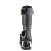 Vegan 8,5 cm TRASHVILLE-250 demonia kozačky - unisex kozačky na platformě