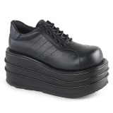 Vegan 9 cm TEMPO-08 Platformě Gothic Boty Pánské